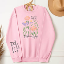 Christian Wildflowers Faith Based Sweatshirt