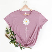 Daisy Love Birth Month Flower T-Shirt