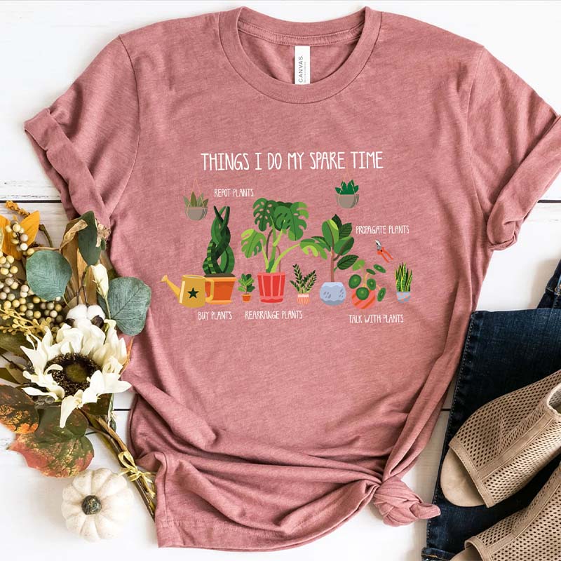 Plant Mom Botanical Gardening T-Shirt