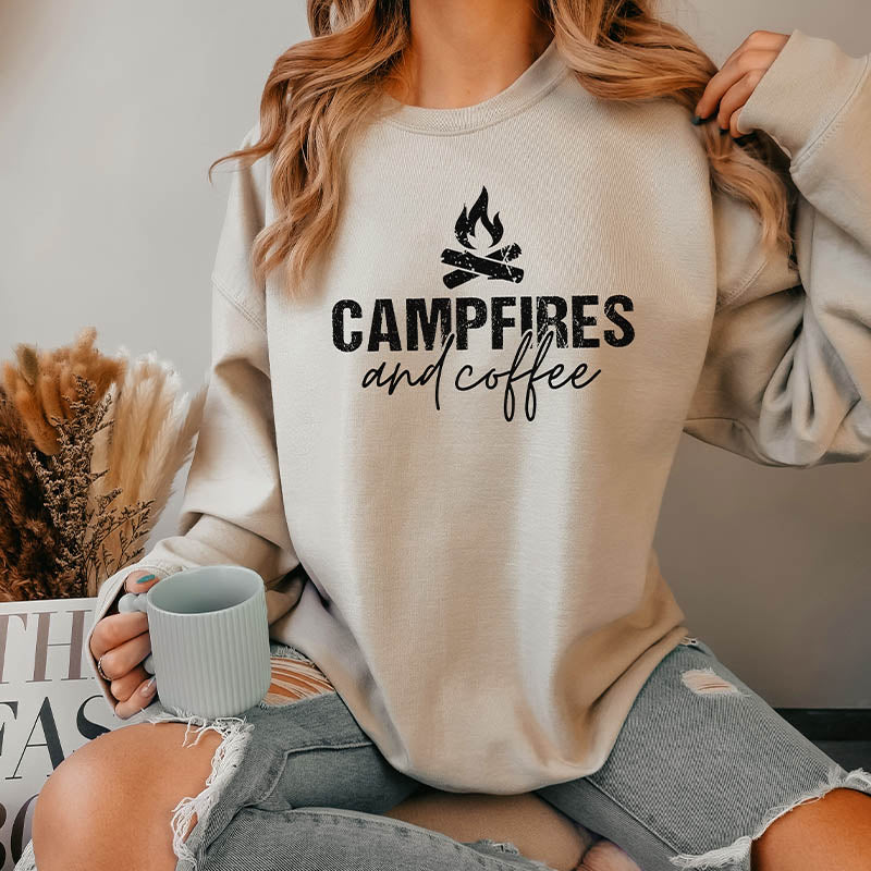 Campfires Outdoor Adventure Sweatshirt
