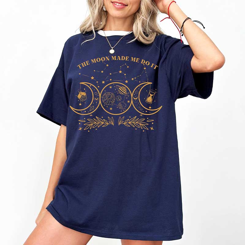 Mystic Moon And Sun Spiritual T-Shirt