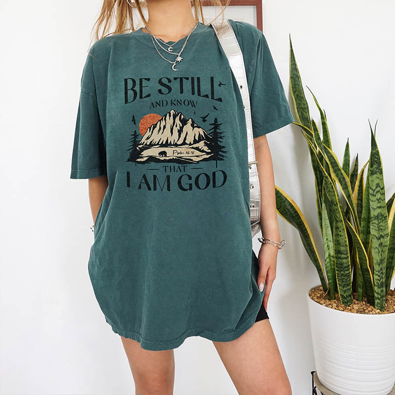 Christian Mountain Jesus T-Shirt