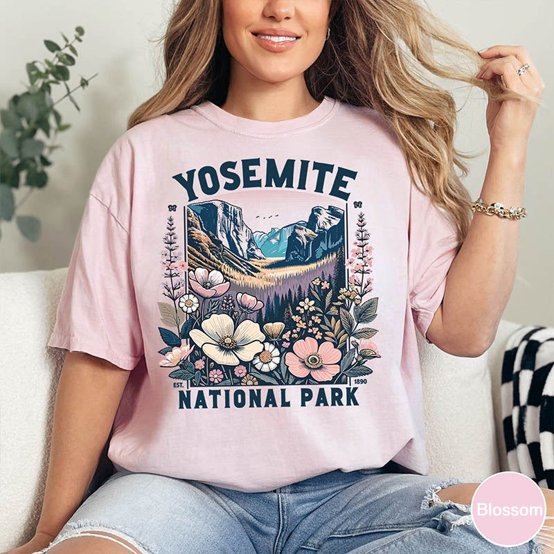 Yosemite Wildflower National Park T-Shirt