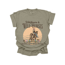 Wildflowers Wild Horses Western T-Shirt