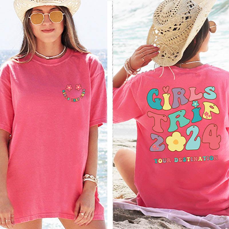 Girls Trip 2024 Vacation T-Shirt