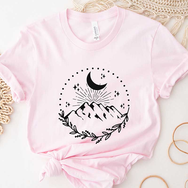 Mystical Moon and Stars T-Shirt