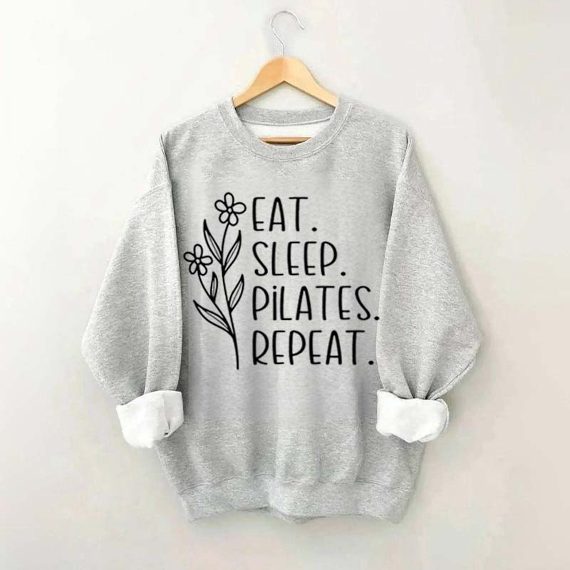 Floral Pilates Instructor Sweatshirt