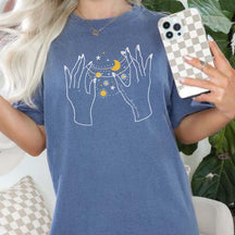 Sun Moon Phase Astrology Astronomy T-Shirt