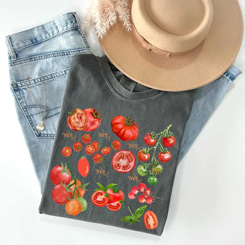Comfort Colors Tomato Vegan Fruit T-Shirt