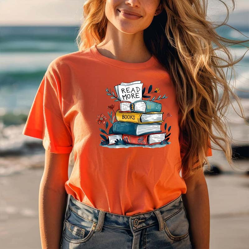 Read More Books Bibliophile and Educator T-Shirt