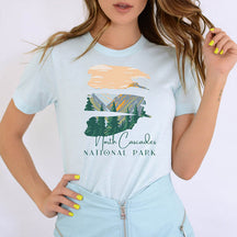 North Casades National Park Camping T-Shirt