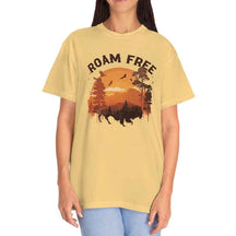Yellowstone Bison Buffalo Roam T-Shirt