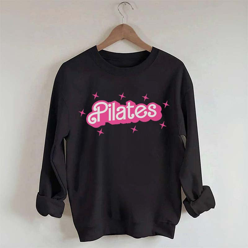 Funny Pink Pilates Lover Sweatshirt