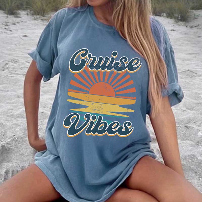 Cruise Vibes Summer Vacation T-Shirt