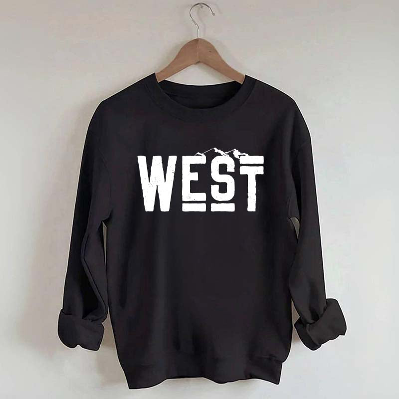 Ski Mountain Snowboard Sweatshirt