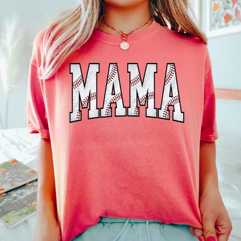 Cute Baseball Mama T-Shirt