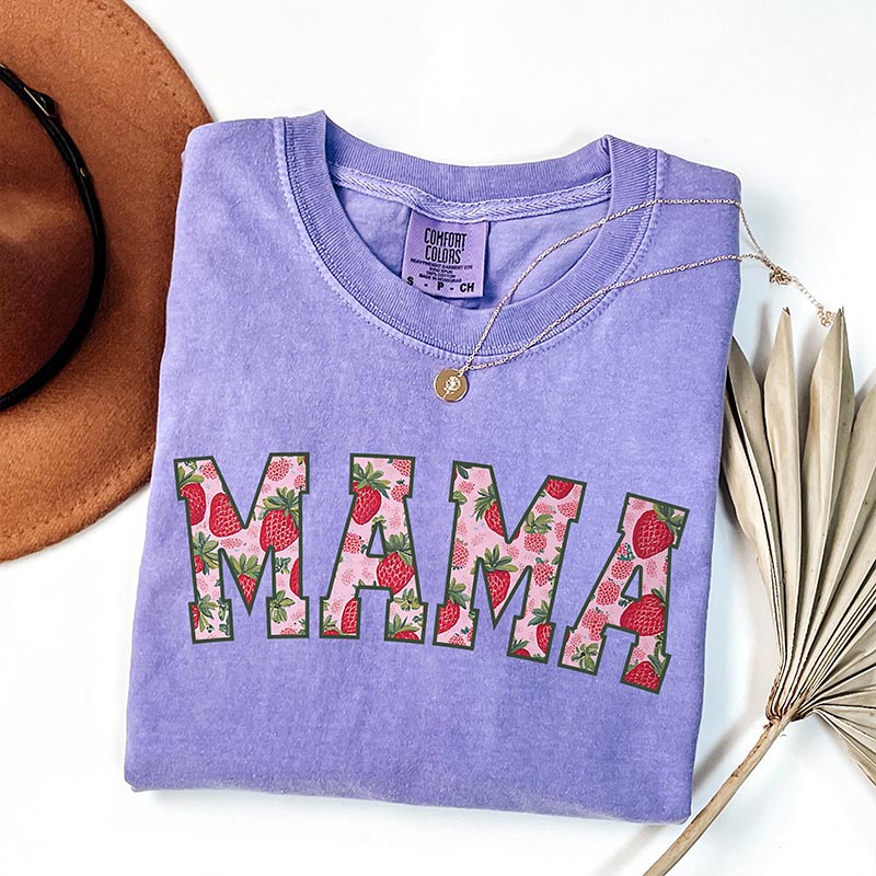 Strawberry Mama Mothers Day T-Shirt