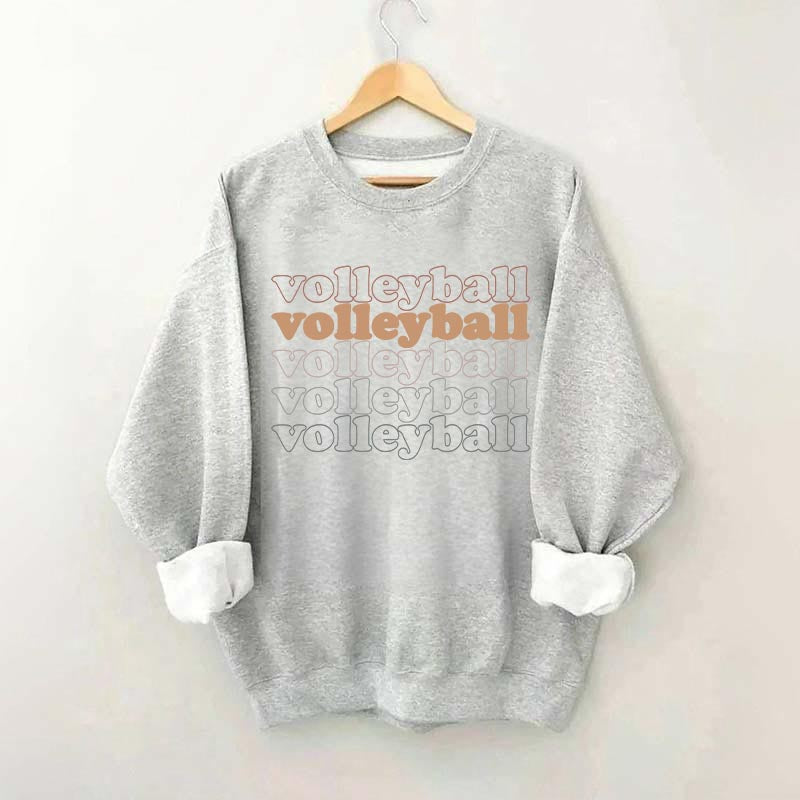 Volleyball Cute Athlete Sweatshirt