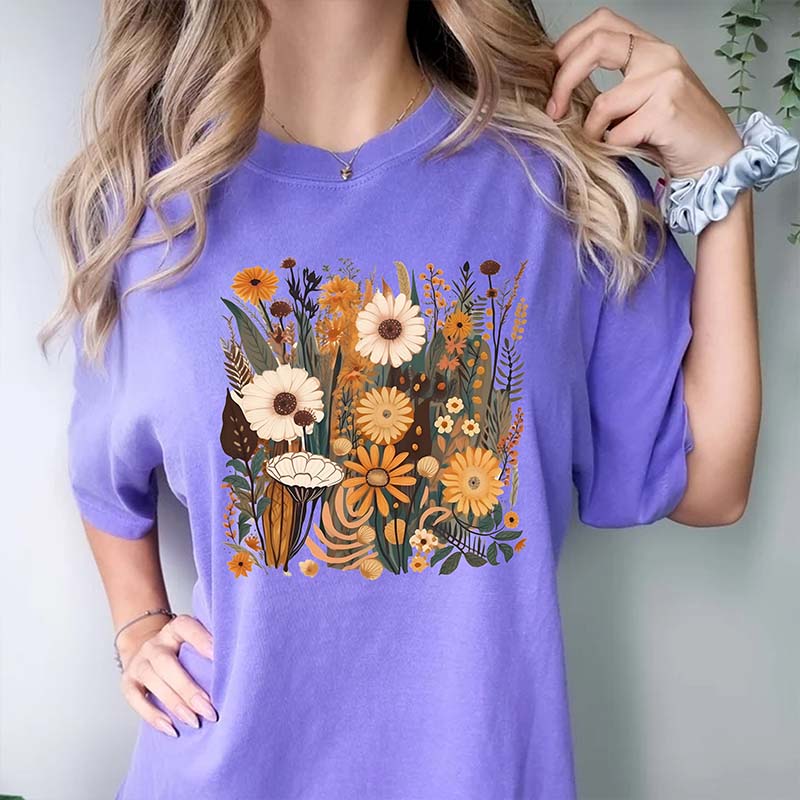 Flower Garden Daisy Lover T-Shirt