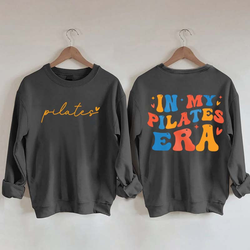 Pilates Era Workout Lover Sweatshrit