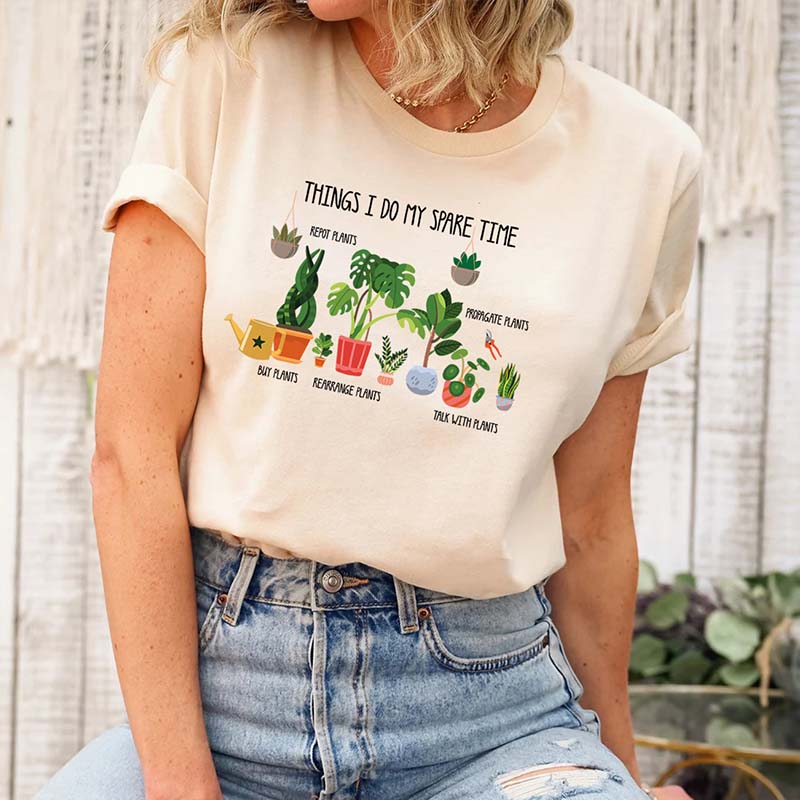 Plant Mom Botanical Gardening T-Shirt