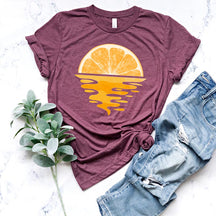 Orange Fruit Farmers Gardening T-Shirt