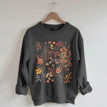 Vintage Wildflowers Garden Lover Sweatshirt