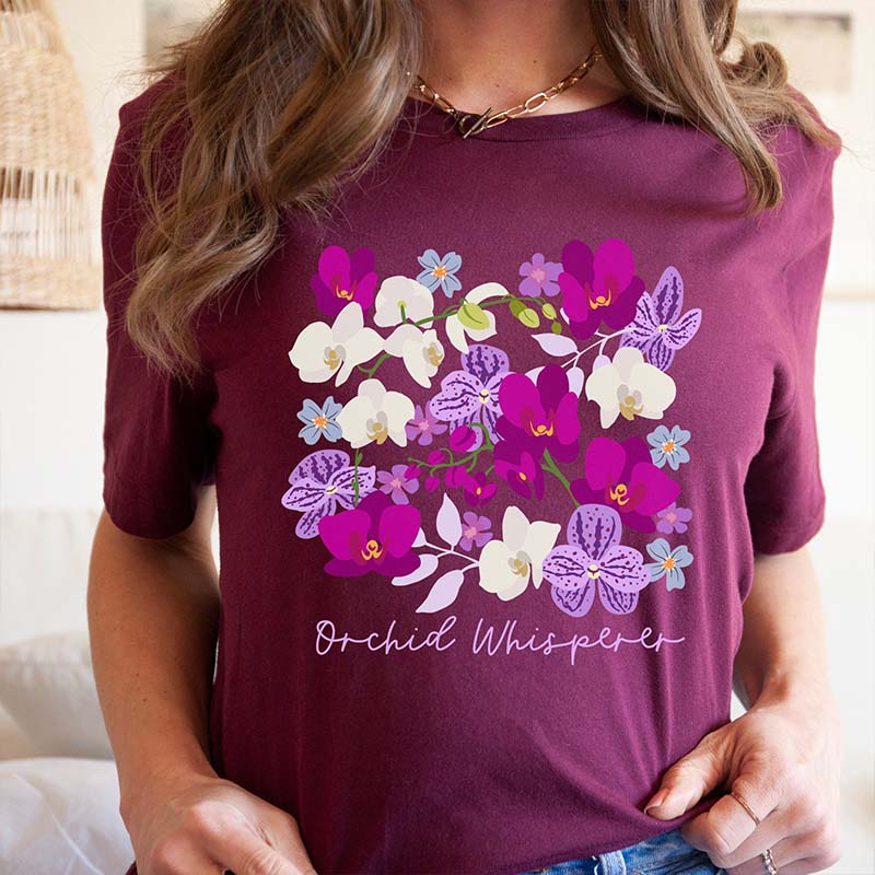 Orchid Whisperer lovers T-Shirt