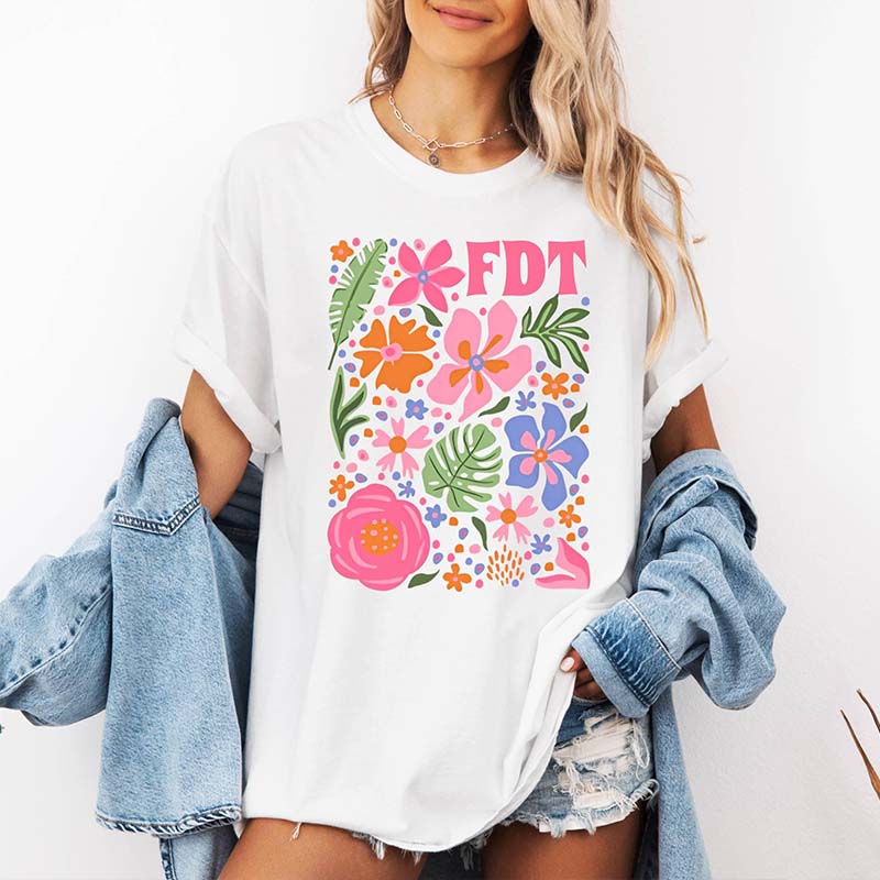 Subtle Anti Trump Protest Flower T-Shirt