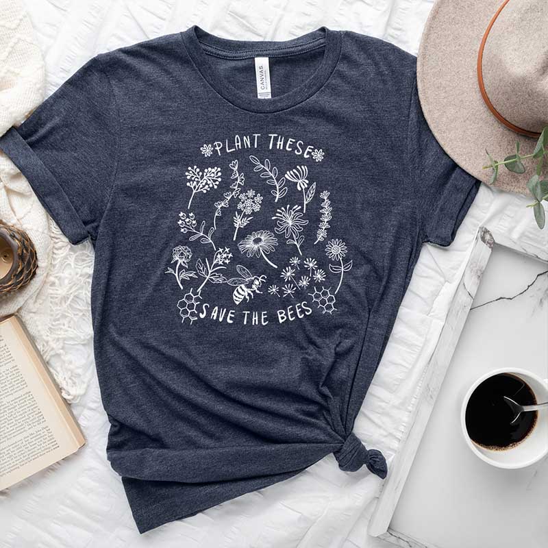 Save The Bees Plant These T-Shirt