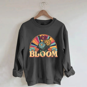 Retro Bloom Wildflower Sweatshirt