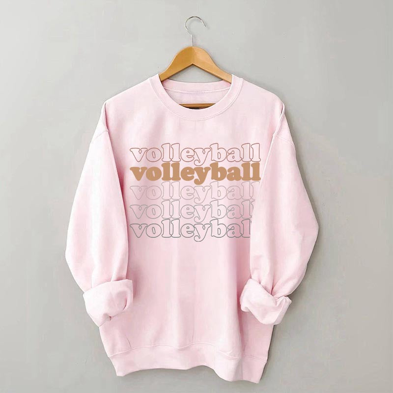 Volleyball Cute Athlete Sweatshirt