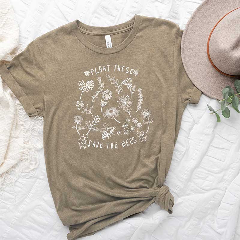 Save The Bees Plant These T-Shirt