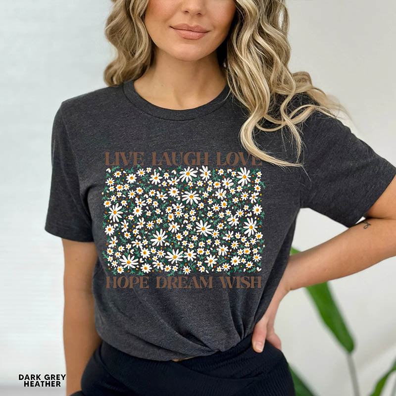 Aesthetic Wildflower Positive T-Shirt