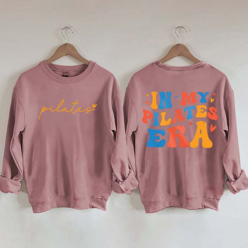 Pilates Era Workout Lover Sweatshrit