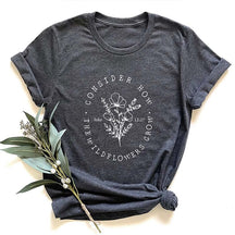 Consider How The Wildflowers Grow Christian T-Shirt