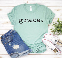Grace T-shirt Gift For Christ Follower
