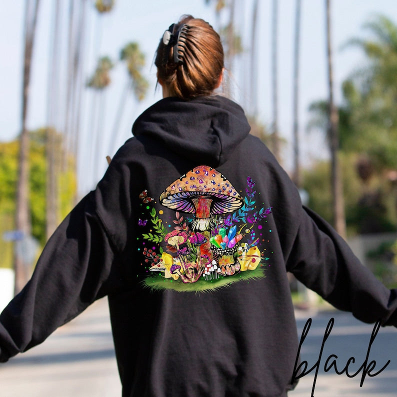 Magic Mushrooms Oversized Hoodie