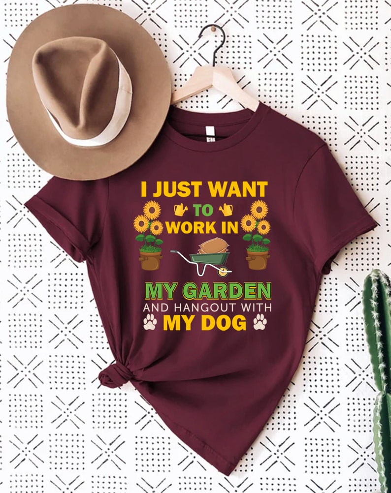 Gardening T-Shirt Funny Plant Shirt Plant Lover Tee