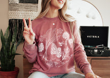 Comfort Colors Mushroom Sweatshirt Plant Sweatshirt