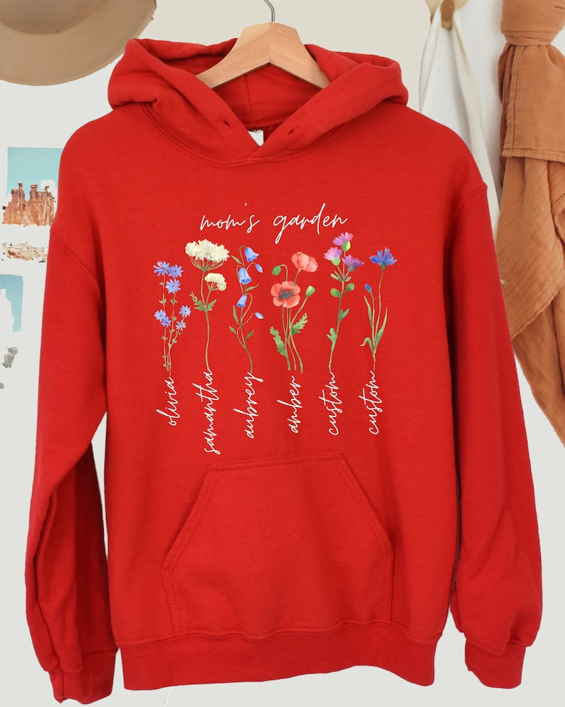 Mom's Garden Flower Sweatshirt