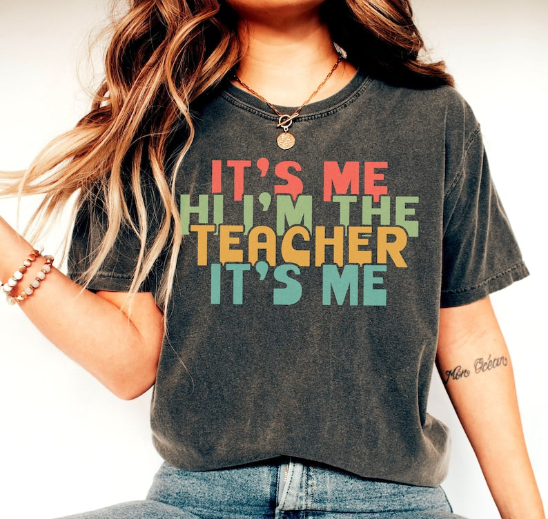 Ich bin es. Hallo, ich bin der Lehrer. Ich bin es