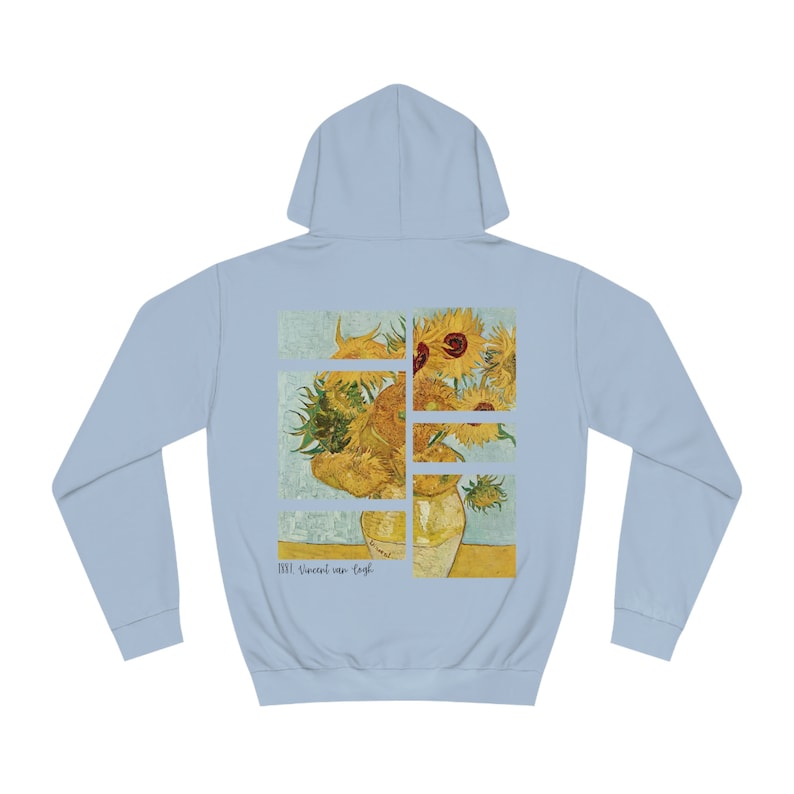 Sonnenblumen Hoodie Vincent Van Gogh Art Retro Vintage Hoodie