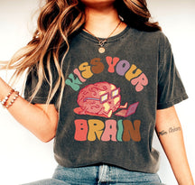 Kiss Your Brain Shirt Cute Brain Shirt
