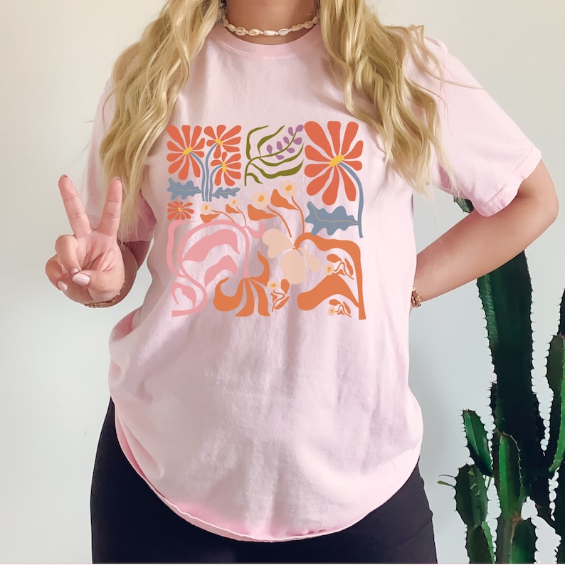Boho Wildflowers Floral Nature Shirt