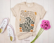 Boho Wildflowers Graphic T-shirt
