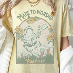 Worship Boho Trendy Oversized Shirt
