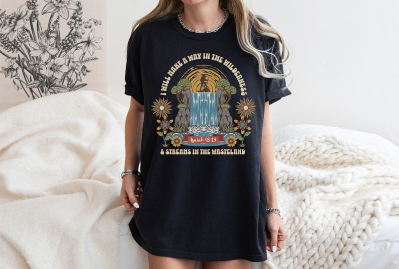 Bible Verse Isaiah Tee Boho Christian T Shirt