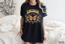 Boho Floral Butterfly T-Shirt Select Peter Shirt
