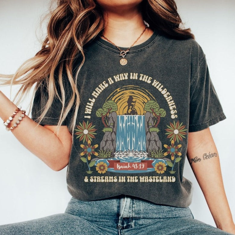 Bible Verse Isaiah Tee Boho Christian T Shirt